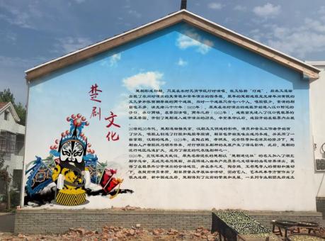 鲁甸如何进行墙体彩绘制作