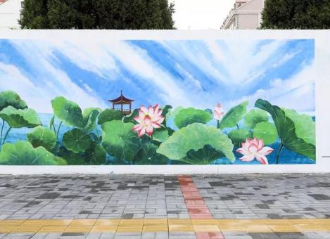 鲁甸墙绘施工材料制作工艺说明