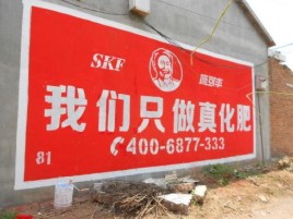 鲁甸刷墙广告”蕴含了时代命题