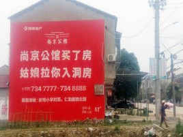 鲁甸墙体广告在乡镇、农村市场的媒体优势
