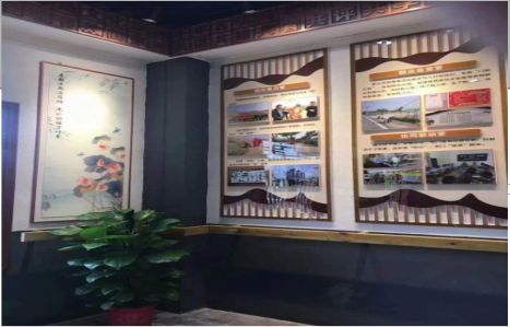 鲁甸公司文化墙