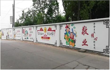 鲁甸手绘墙画在现实中主要有哪些应用？