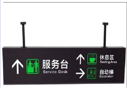 鲁甸吊牌灯箱制作流程。