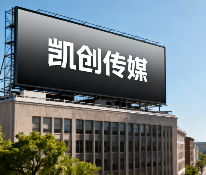 鲁甸户外广告牌的设计与制作
